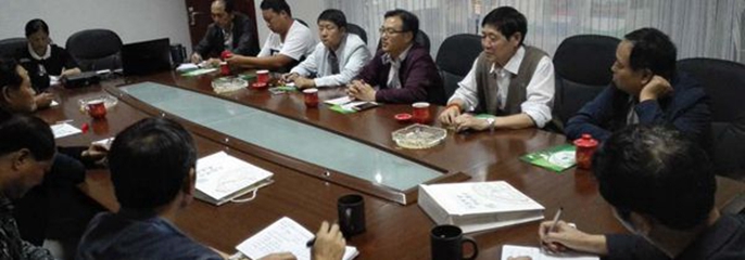 豳縣政府及企業(yè)一行來德農公司考察